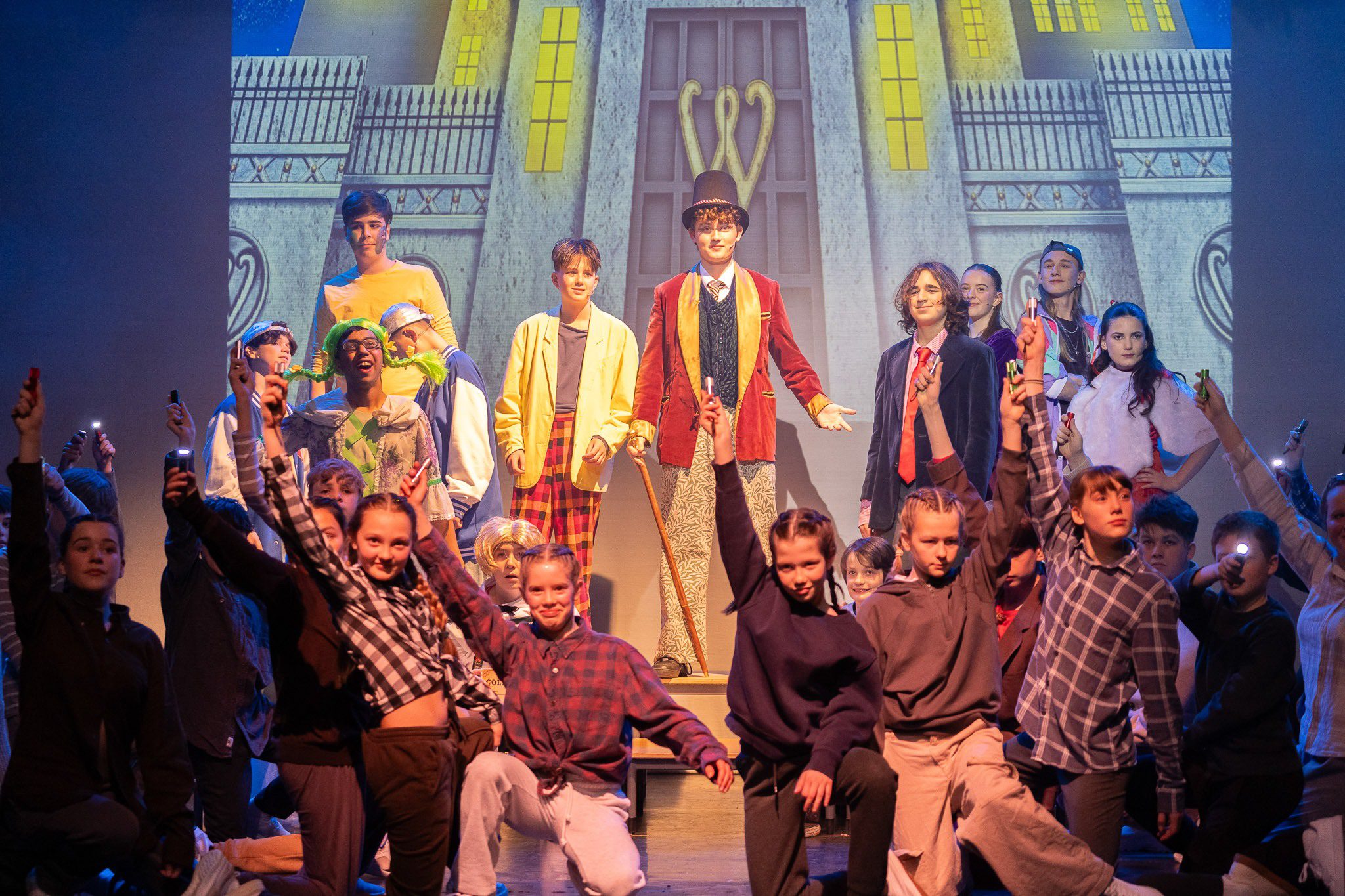 Behind the Scenes: Capturing Kingswood House School's "Charlie and the Chocolate Factory" at the Epsom Playhouse